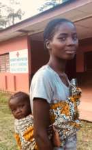 Noella and Baby Christelle in Bouchia
