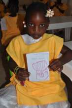 Children drawing at Zorokoro