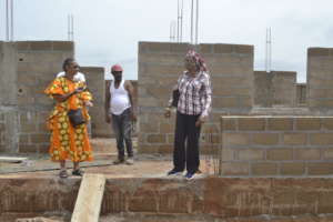 CEO and construction staff at Zorokoro