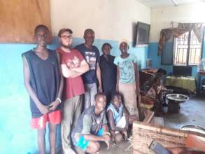 Visit from volunteers