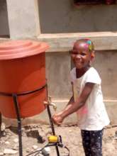 Salimata Washing Hands