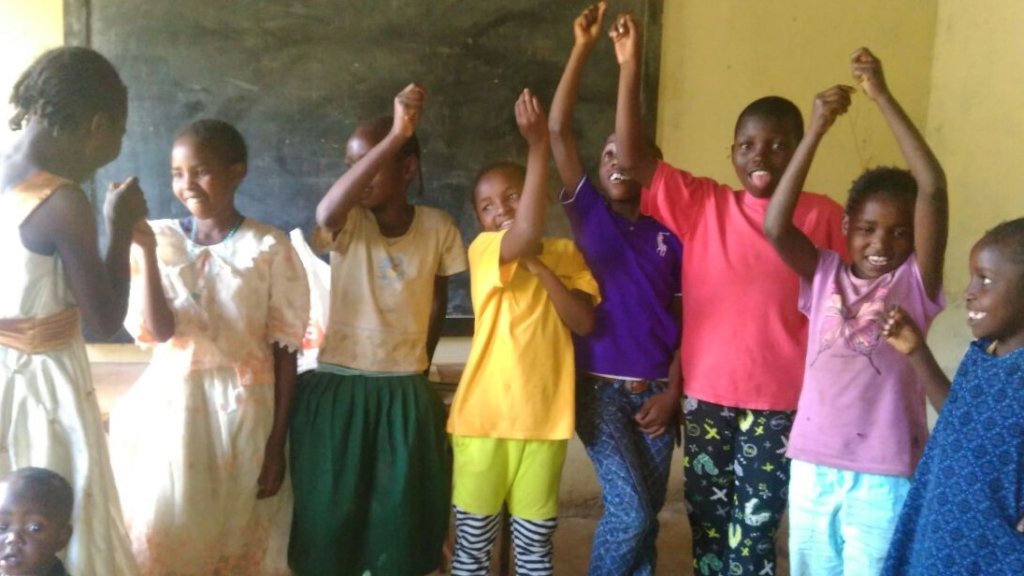 Kids enjoying learning at our Informal School