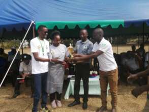 Community award for Malawi team