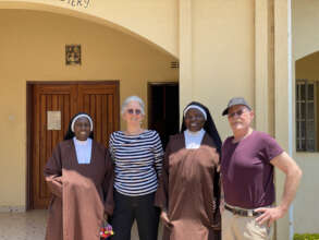 Sister Miriam Paulette, on the right