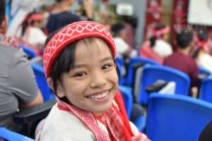 Smile from one of our indigenous youths