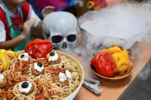 ChingChuan kids Halloween Meal Creation