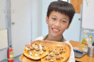 Pizza made from scratch