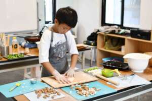 Pizza from scratch including dough and toppings