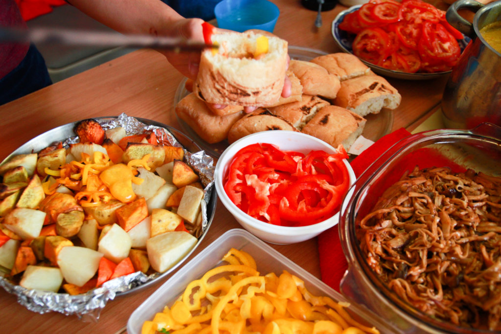 Sample a diverse plant-based menu we offer