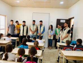 Youth Network teaches 1st graders at Barzan School