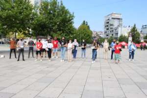 Campaign - distribution of masks for citizens