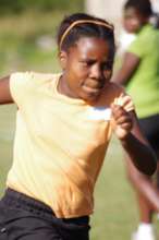 Emihle on sports day