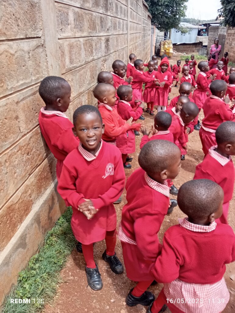 Children at break time