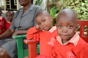 St. Vincent's Nursery School Children at Recess