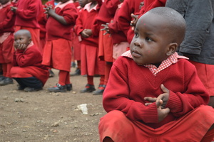 Nursery School Students at Play