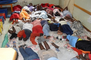First Day of School Nap Time