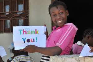 Your support in Haiti keeps her in school