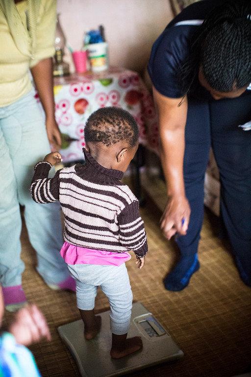 Nutritional screening of 13500 children in Manzini
