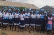 SANITARY PADS TO 150 NEEDY STUDENTS IN KENYA