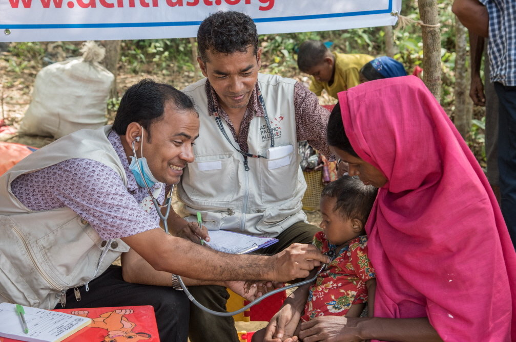 Medical Support for Rohingya women and children