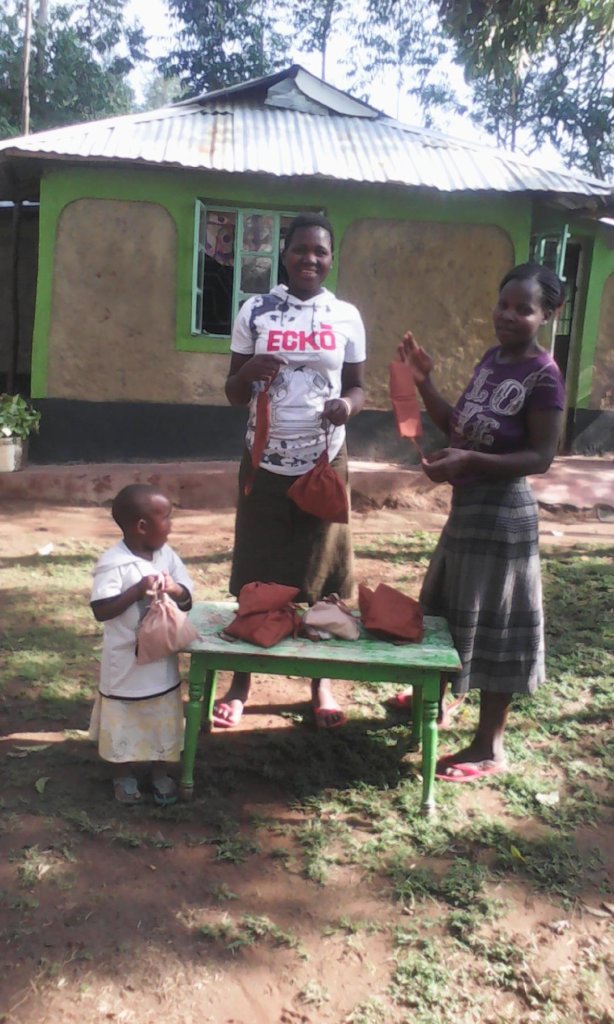 Re-usable sanitary pads for 1000 females in Kenya.
