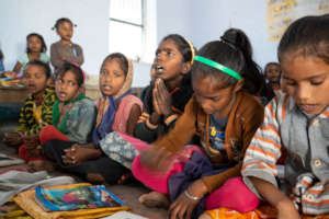 Students at Kaliychak Girls' School, November 2019