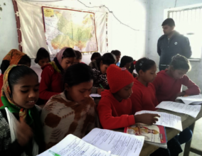 Exams for Classes 3, 4, 5 and 6 at Kaliyachak