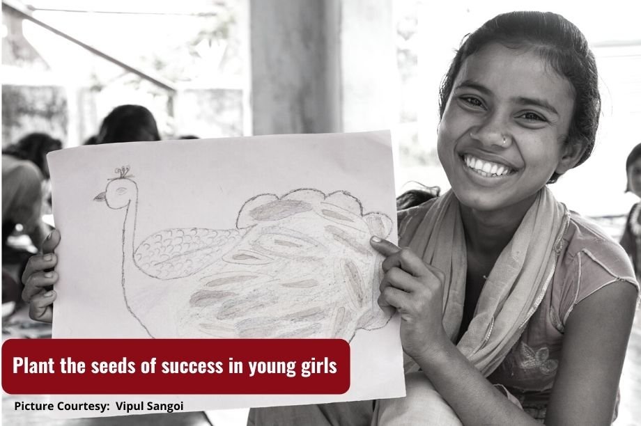 Educate One Girl for One Month in Rural India