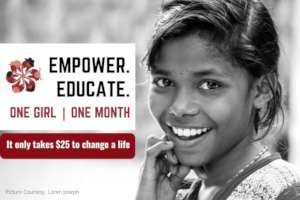 Educate One Girl for One Month in Rural India