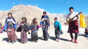 Traditional Tibetan dance