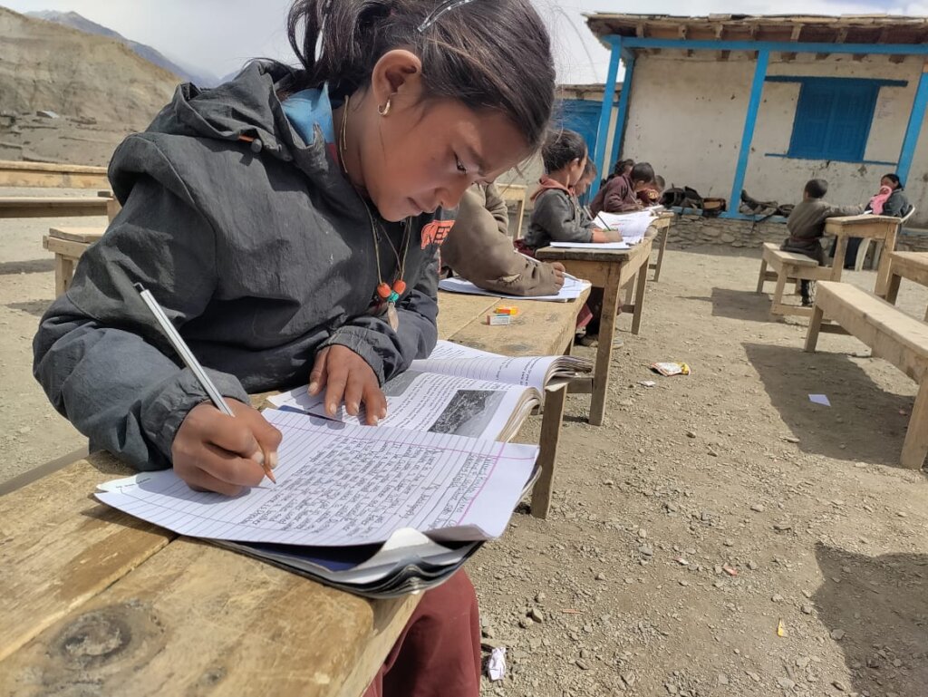 Serious work with textbook