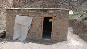 Toilet facilities (before plastering)