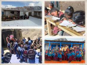 Impressions from schools in Luri, Nysal, Saldang