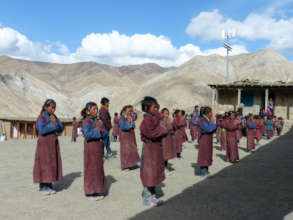 Children praying