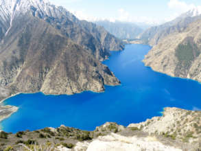 The marvelous Lake Phoksundo on the way to Saldang