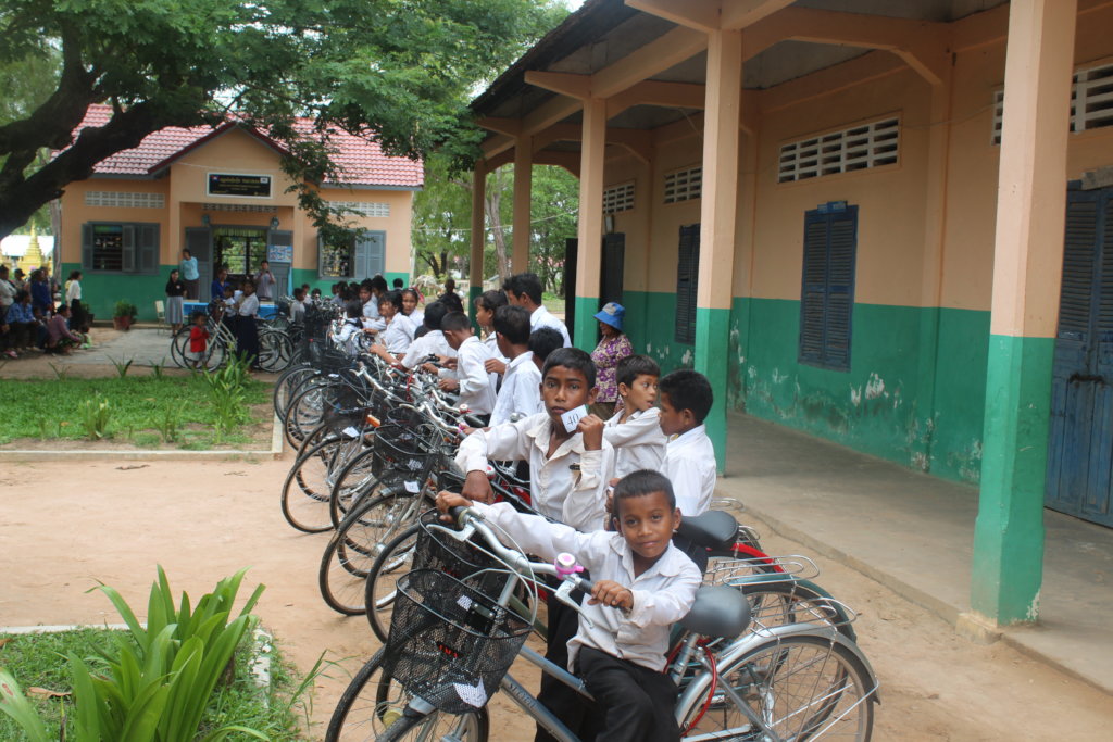 Rural Kids need bikes to attend school