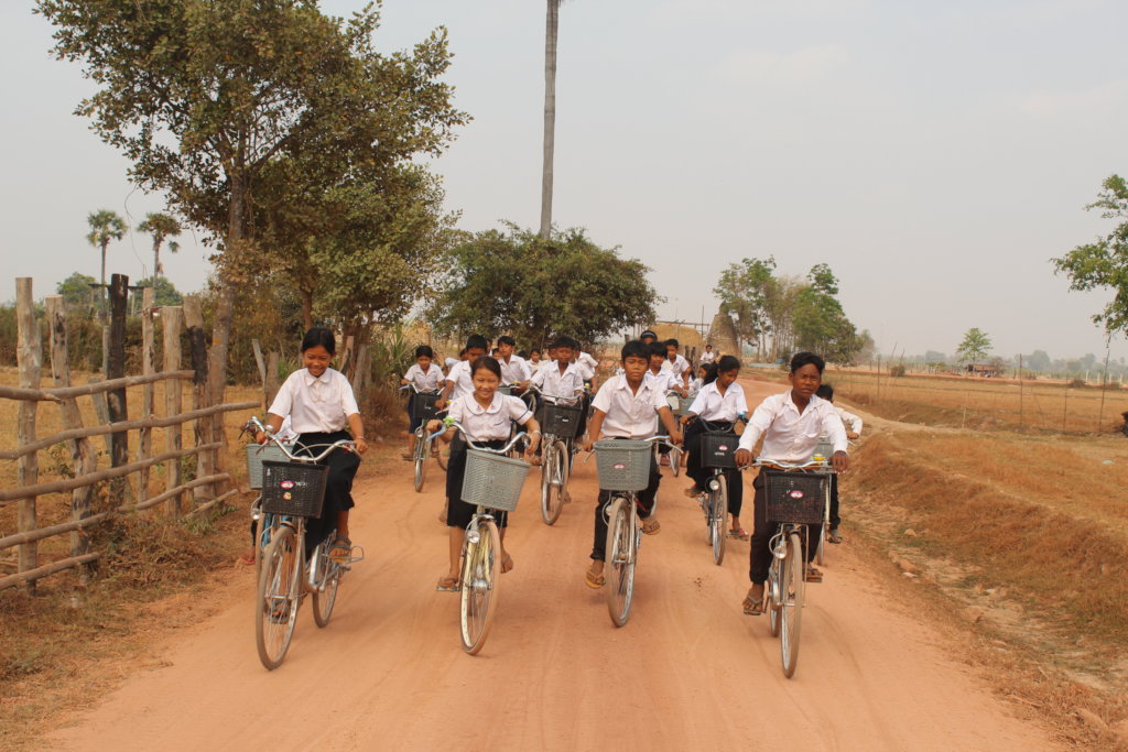 Rural Kids need bikes to attend school