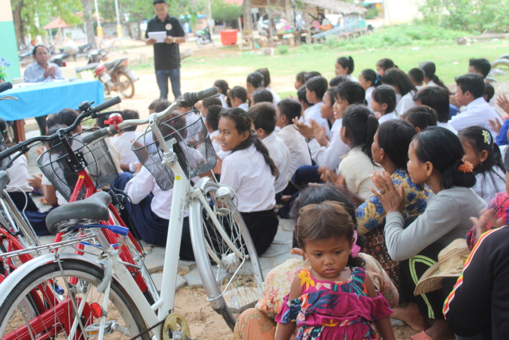 Rural Kids need bikes to attend school
