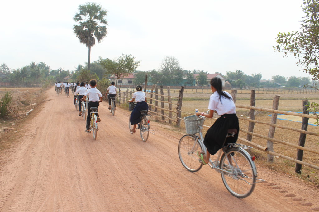 Rural Kids need bikes to attend school