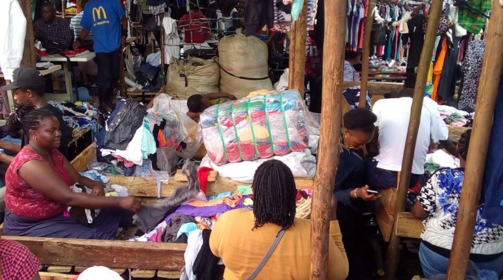 TUSA Member selling second-hand clothes