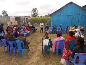 Mihango Self-help Group meeting