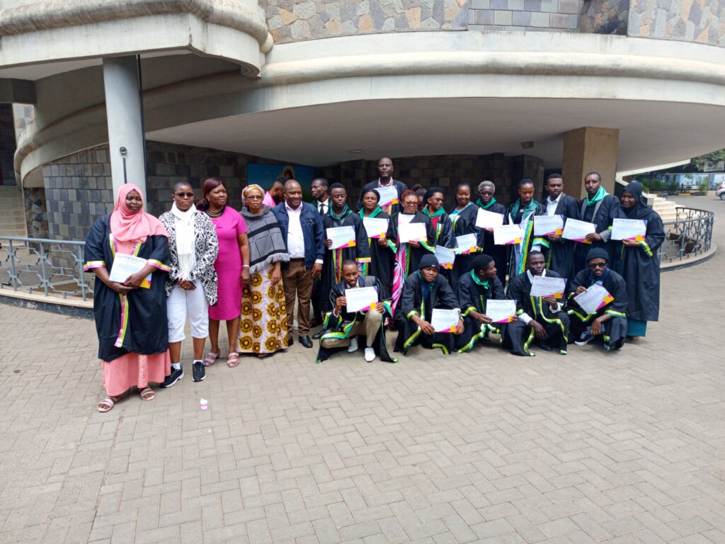 Graduation of mental health ambassadors.
