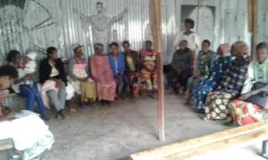 Picture 3: Group of women ready to be financed