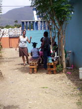 songs station at English camp