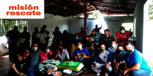 Birthday celebration at the center