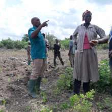 Agricultural Officer Teaching the Community