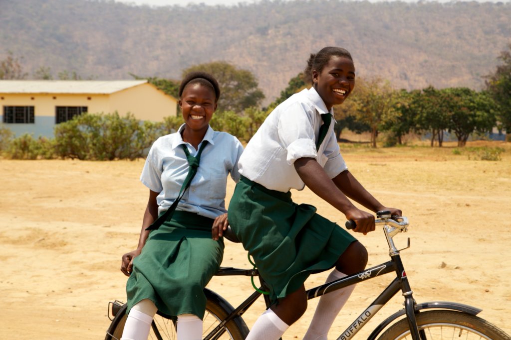 Bikes and Books For 100 Vulnerable Girls