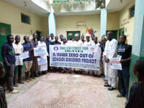 During Bakin Ruwa Zero out-of-school children proj