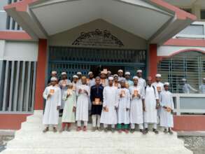 Spectacles distributed to the village students
