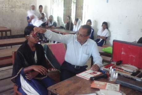 Restore vision to2000 Bangladeshi village students